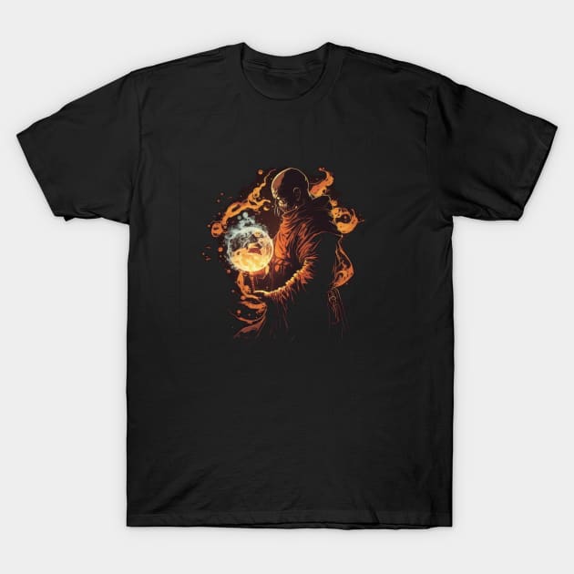 monk T-Shirt by Trontee